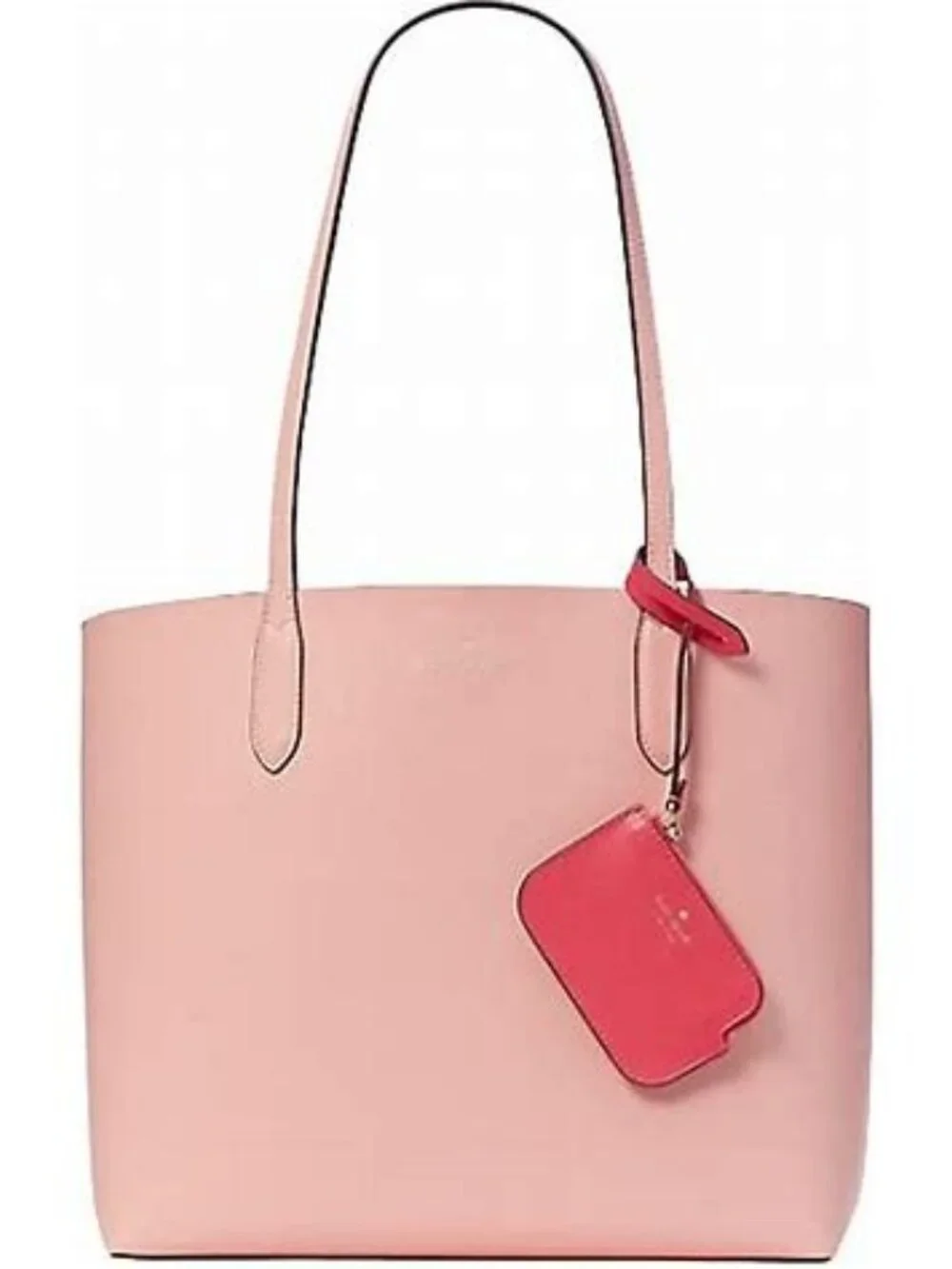 New Kate Spade Ava Reversible Pink & Dark Pink Tote Bag Purse